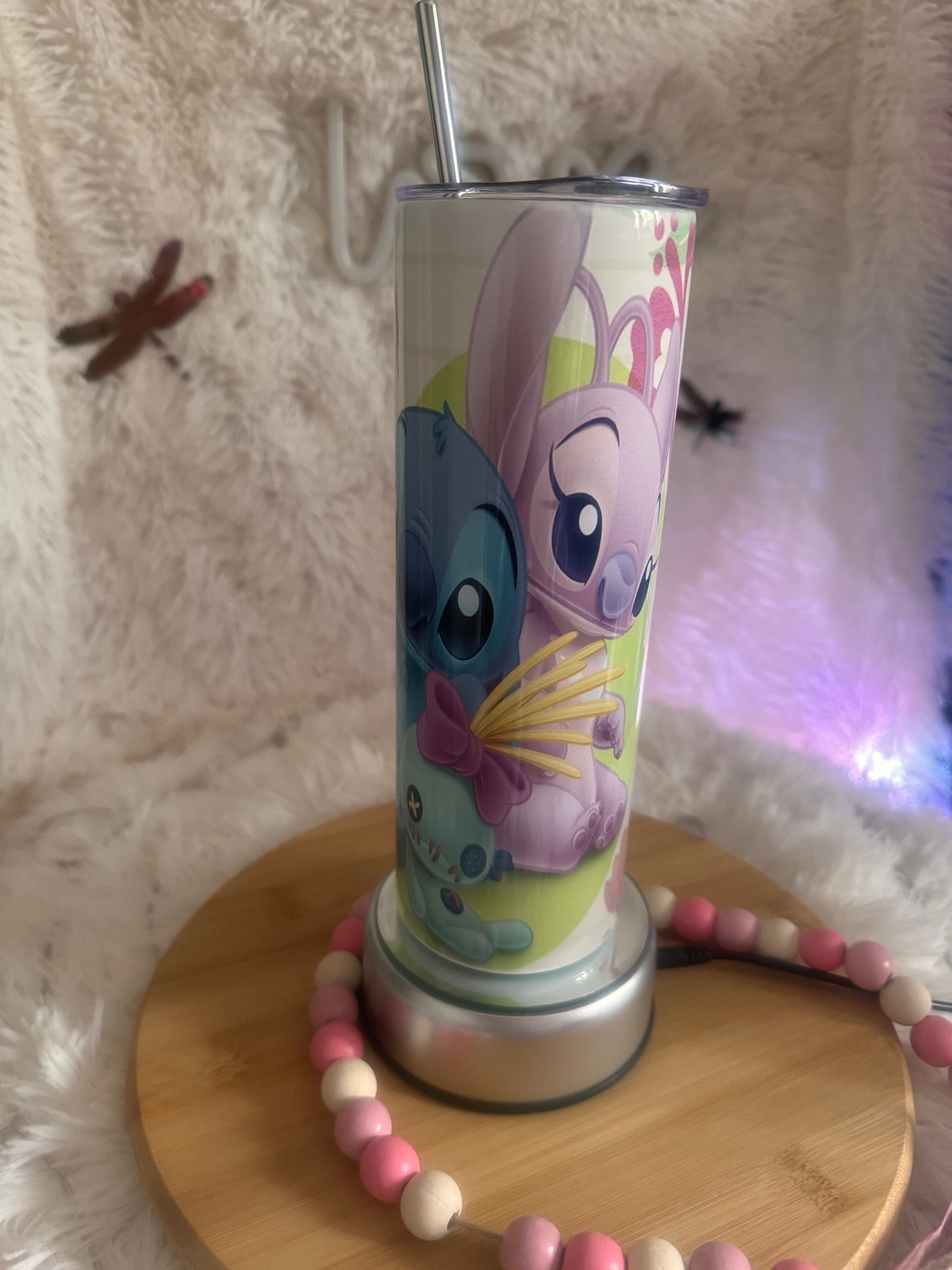 Stitch Stainless steal 20 oz sublimated tumbler