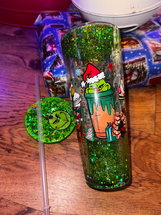 Christmas Grinch Snowglobe