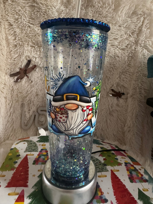 Christmas Snowglobe Starbucks Tumbler