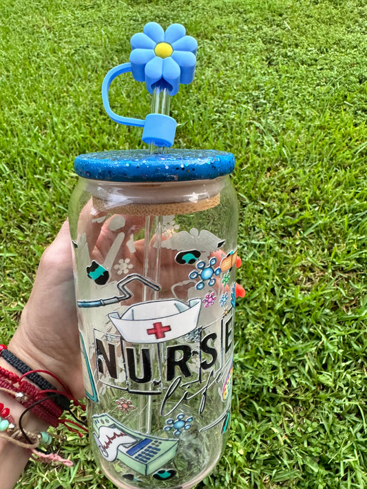 Nurse glass cup